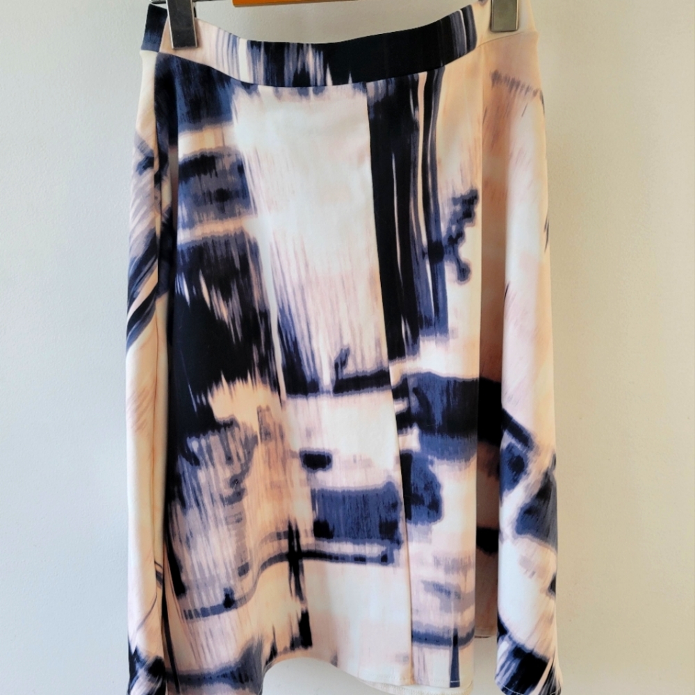 Cynthia Rowley Tie-dye circular skirt